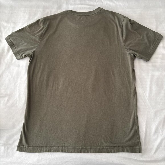 Khaki and green camo flag tee. Women's size M.  City Streets tag. - Picture 3 of 6